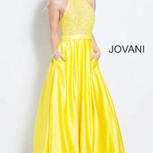 Beautiful Yellow Jovani dress
